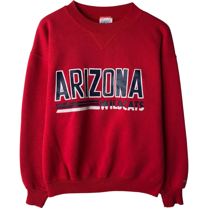 Vintage 90'S BIKE college sweatshirt, made in the USA, size L, men's polyester red type Vintage Second Hand