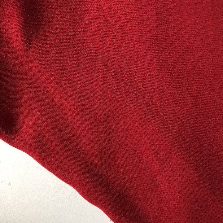 Vintage 90'S BIKE college sweatshirt, made in the USA, size L, men's polyester red type Vintage Second Hand