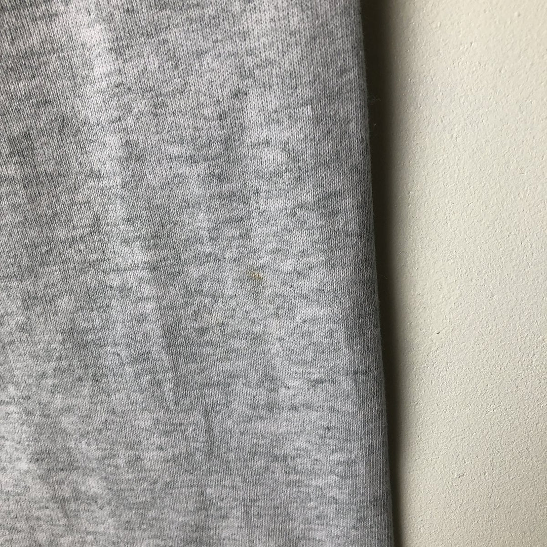 90'S Fruit of the Loom College Sweatshirt, Made in USA, Men's XL, Vintage cotton gray type Vintage Second Hand