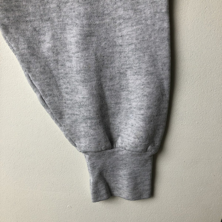 90'S Fruit of the Loom College Sweatshirt, Made in USA, Men's XL, Vintage cotton gray type Vintage Second Hand
