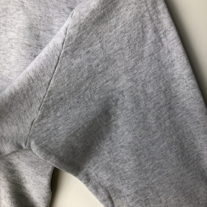90'S Fruit of the Loom College Sweatshirt, Made in USA, Men's XL, Vintage cotton gray type Vintage Second Hand