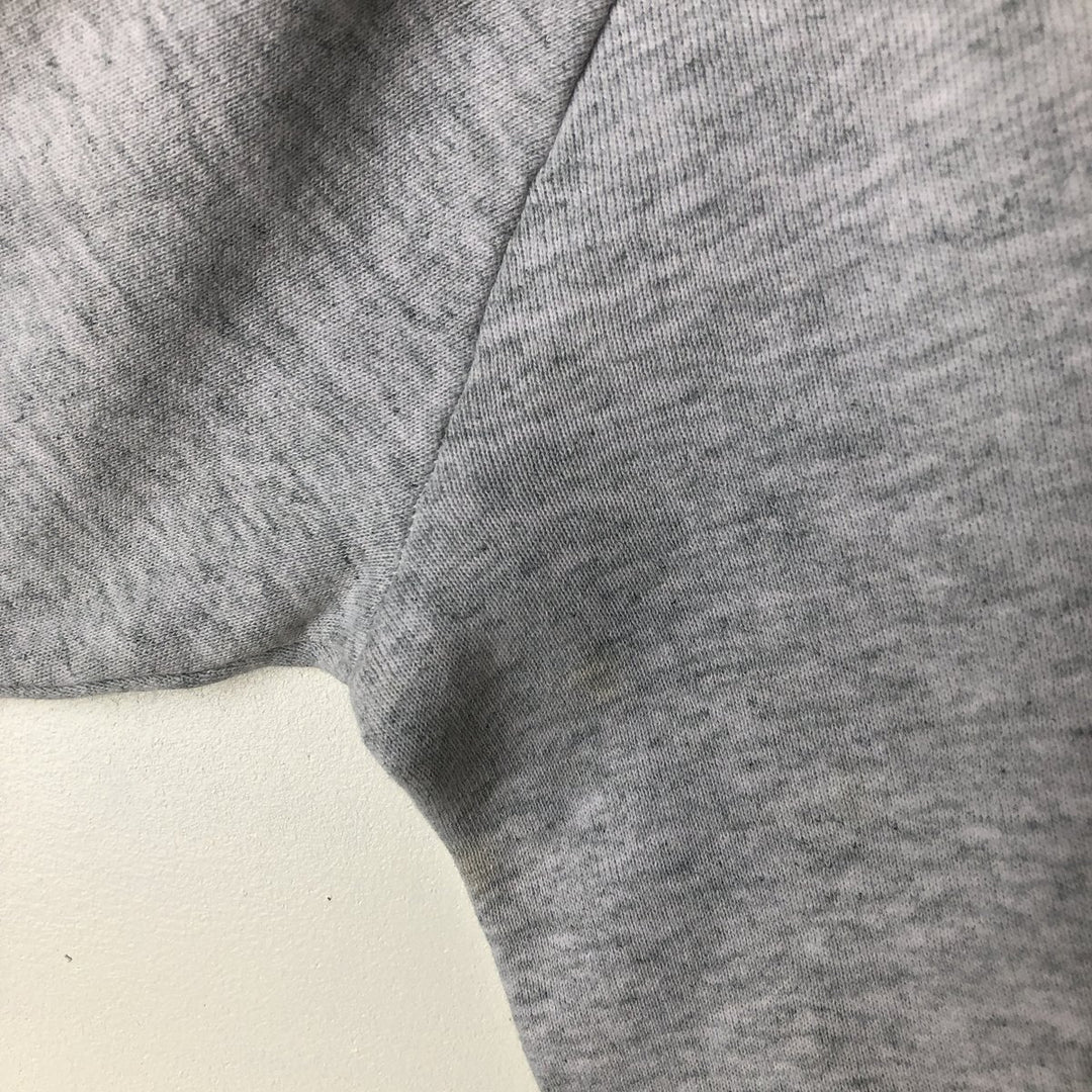 90'S Fruit of the Loom College Sweatshirt, Made in USA, Men's XL, Vintage cotton gray type Vintage Second Hand