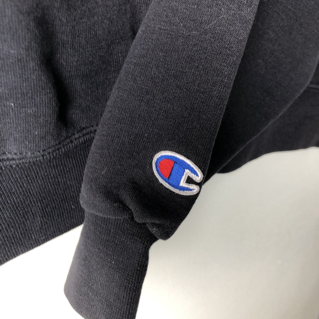 2000'S Champion ECO AUTHENTIC College Pullover Hoodie, Men's Size L unclear black type Vintage Second Hand