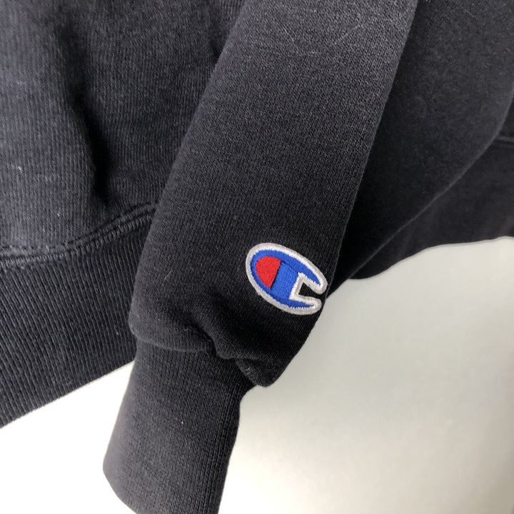 2000'S Champion ECO AUTHENTIC College Pullover Hoodie, Men's Size L unclear black type Vintage Second Hand
