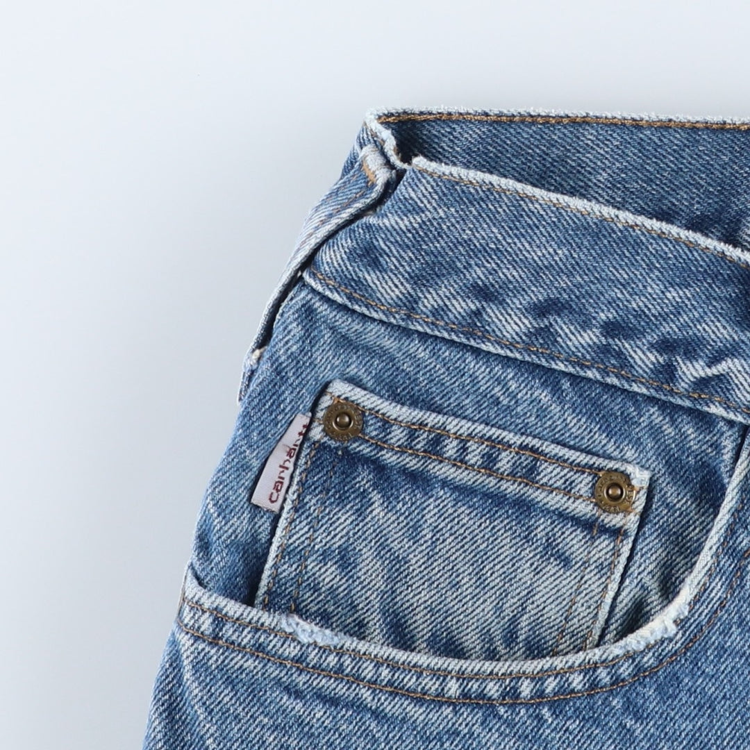 Carhartt Relaxed Fit Straight Denim Pants for Men, W34 equivalent cotton blue type Vintage Second Hand