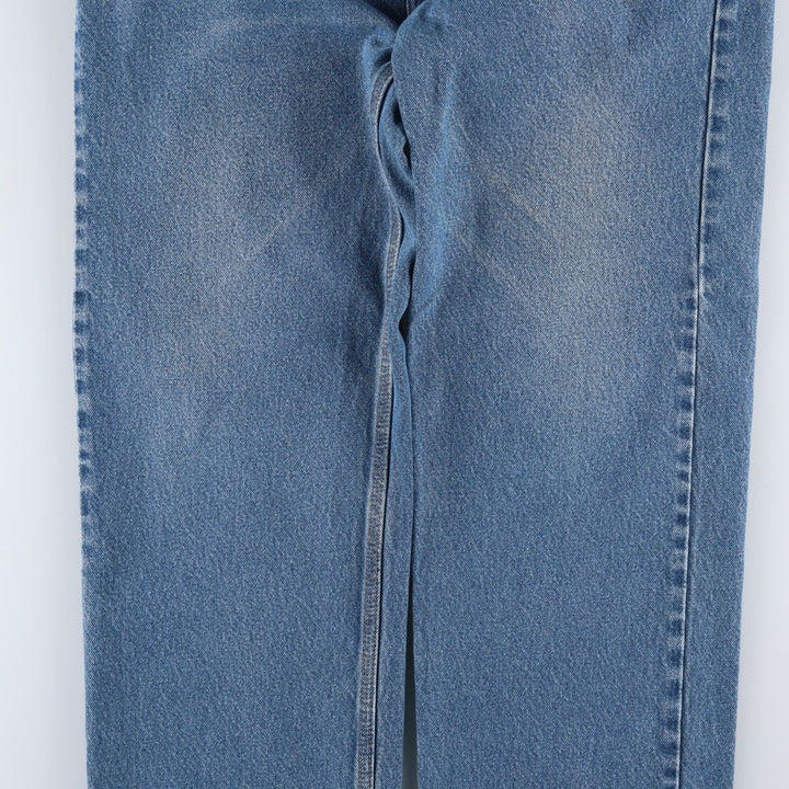 Carhartt Relaxed Fit Straight Denim Pants for Men, W34 equivalent cotton blue type Vintage Second Hand