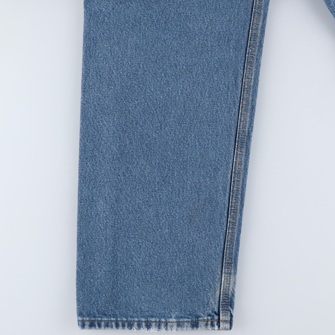 Carhartt Relaxed Fit Straight Denim Pants for Men, W34 equivalent cotton blue type Vintage Second Hand