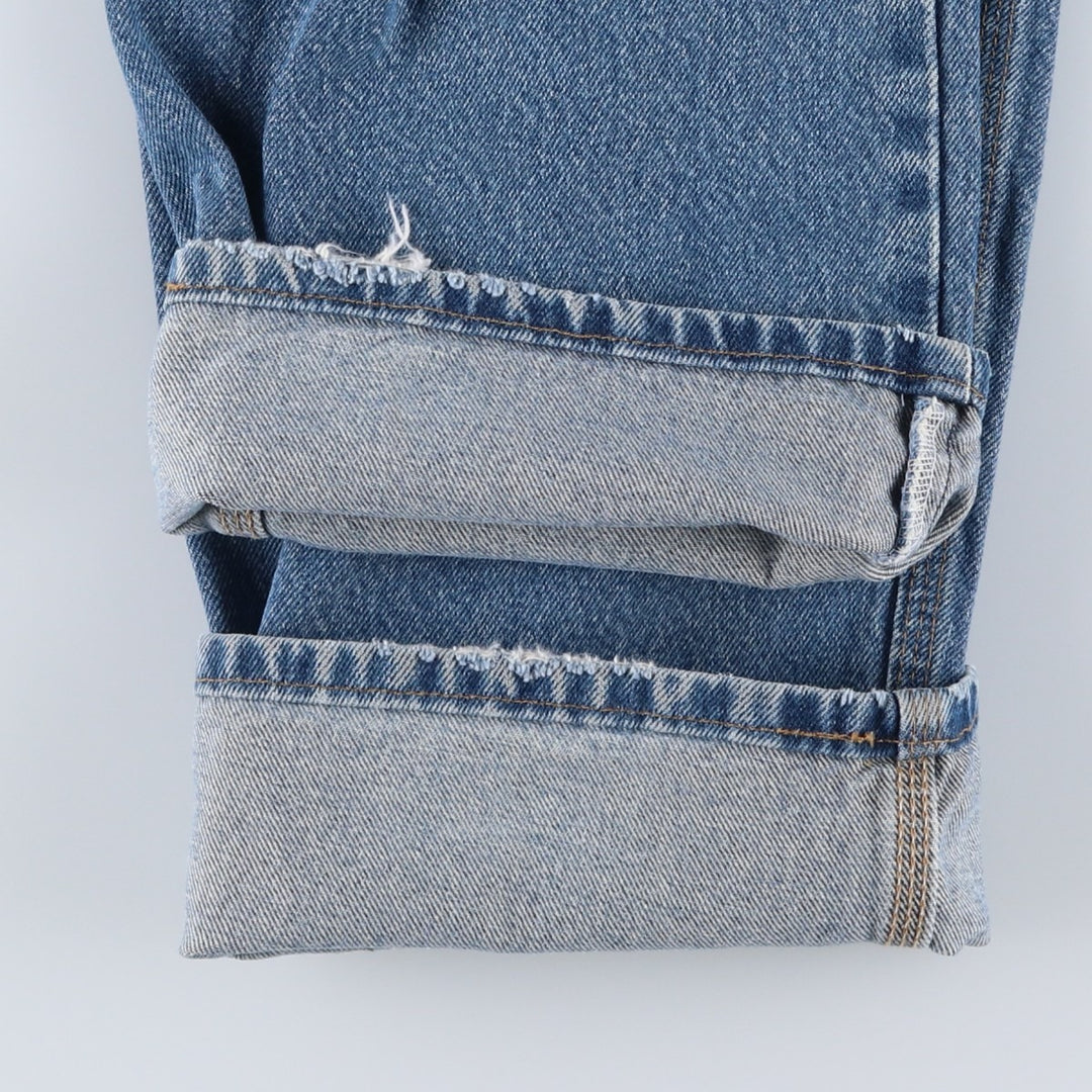 Carhartt Relaxed Fit Straight Denim Pants for Men, W34 equivalent cotton blue type Vintage Second Hand