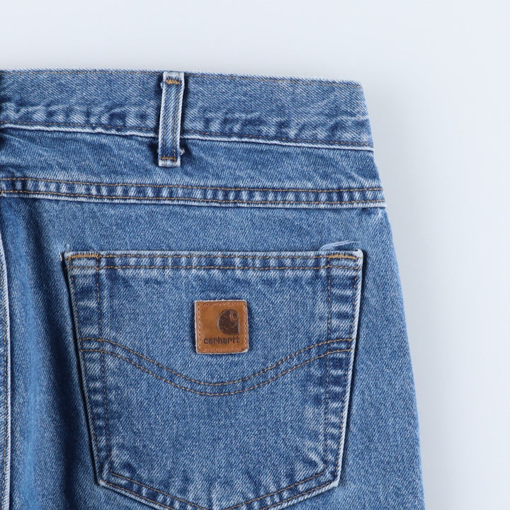 Carhartt Traditional Fit Tapered Denim Pants, Made in Mexico, Men's Size 34 cotton blue type Vintage Second Hand