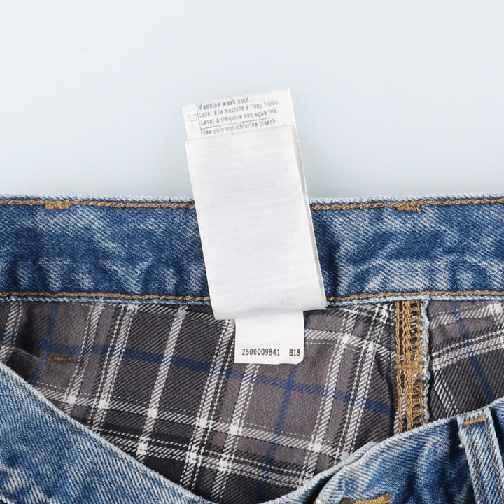 Carhartt Relaxed Fit Straight Denim Pants for Men, W34 equivalent cotton blue type Vintage Second Hand