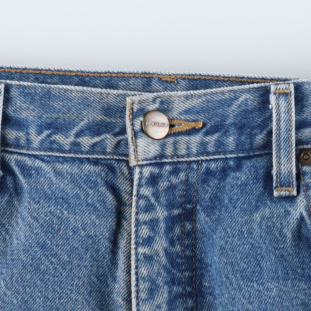 Carhartt Relaxed Fit Straight Denim Pants for Men, W34 equivalent cotton blue type Vintage Second Hand