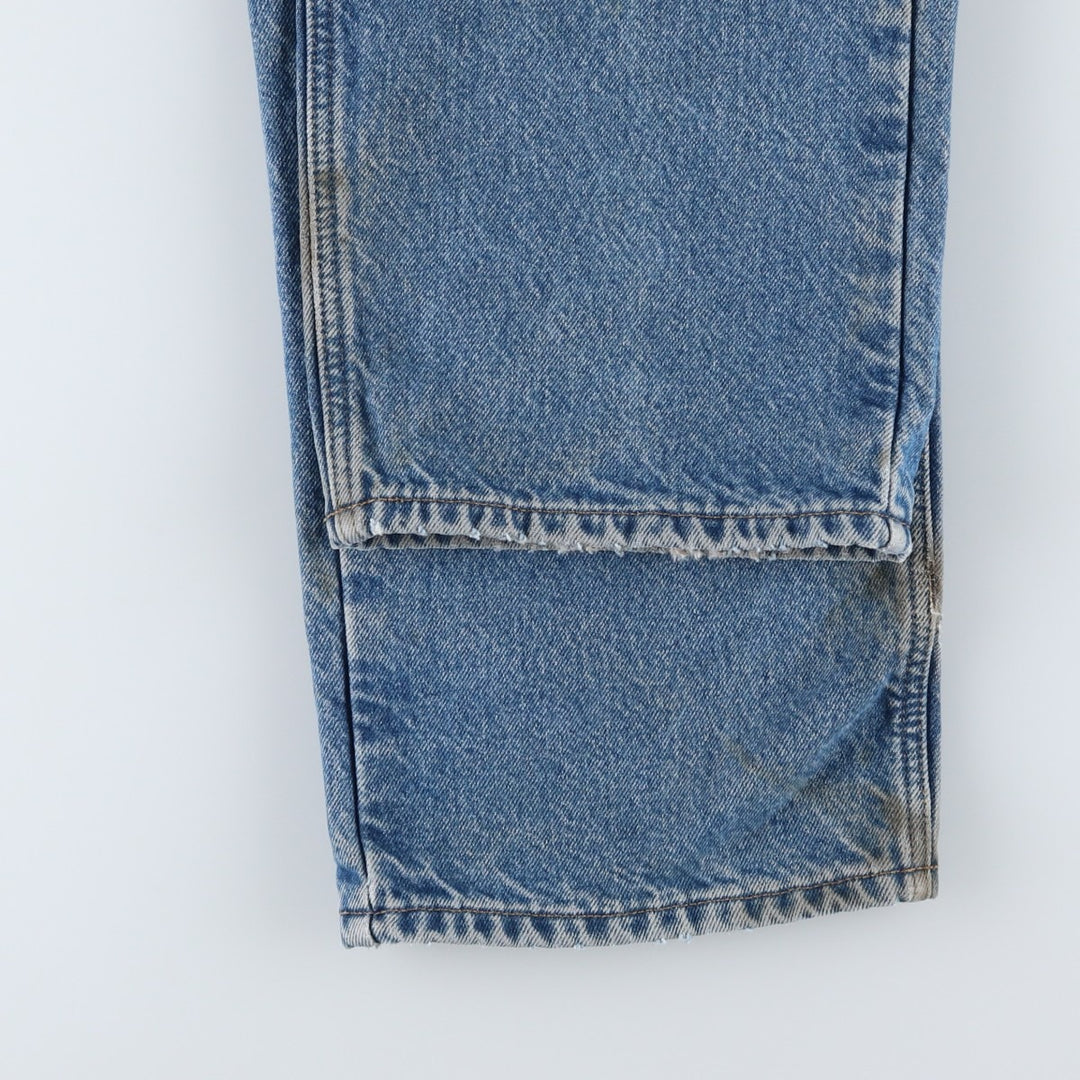 Carhartt Relaxed Fit Straight Denim Pants for Men, W34 equivalent cotton blue type Vintage Second Hand