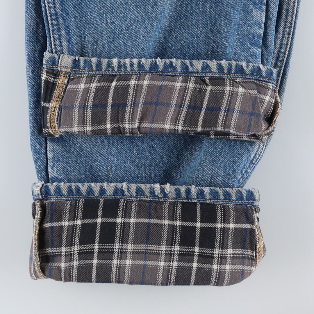 Carhartt Relaxed Fit Straight Denim Pants for Men, W34 equivalent cotton blue type Vintage Second Hand