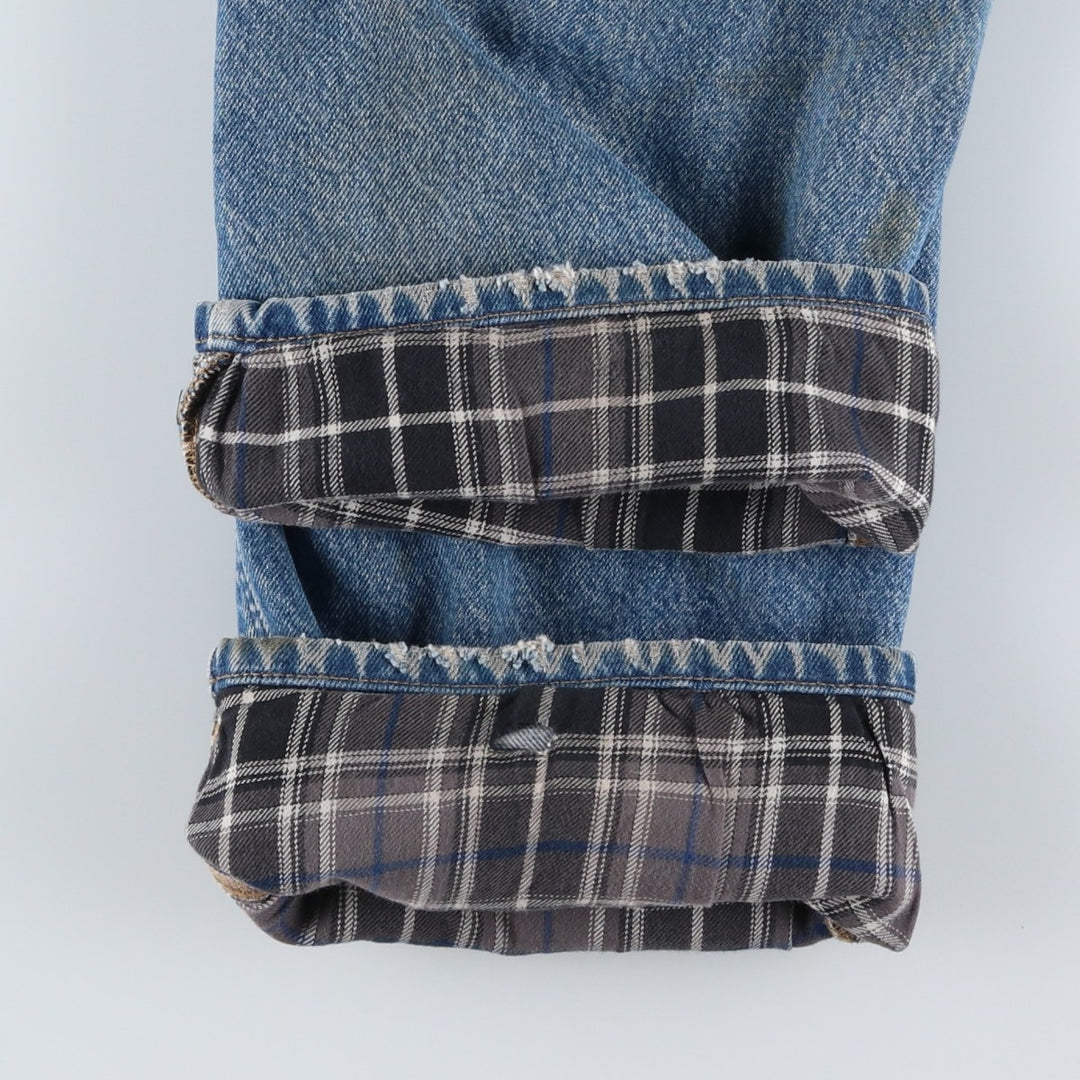 Carhartt Relaxed Fit Straight Denim Pants for Men, W34 equivalent cotton blue type Vintage Second Hand