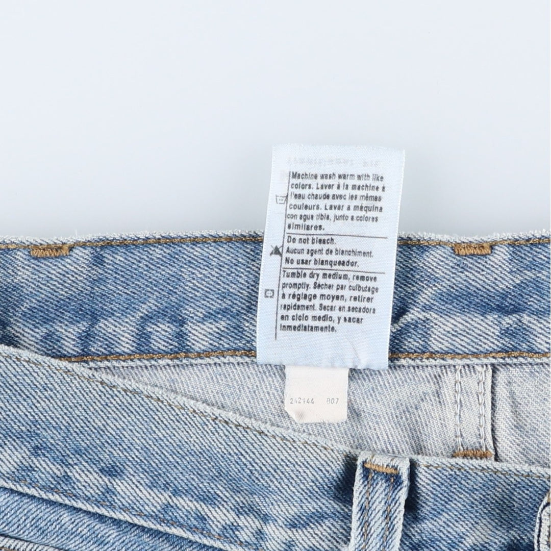 Carhartt Traditional FIT Straight Denim Pants for Men, W35 equivalent cotton blue type Vintage Second Hand