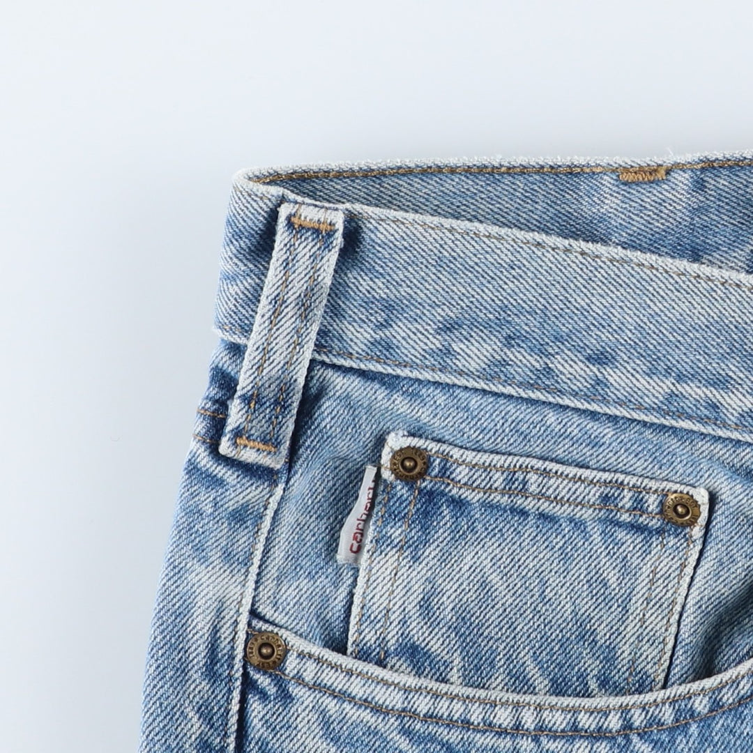 Carhartt Traditional FIT Straight Denim Pants for Men, W35 equivalent cotton blue type Vintage Second Hand