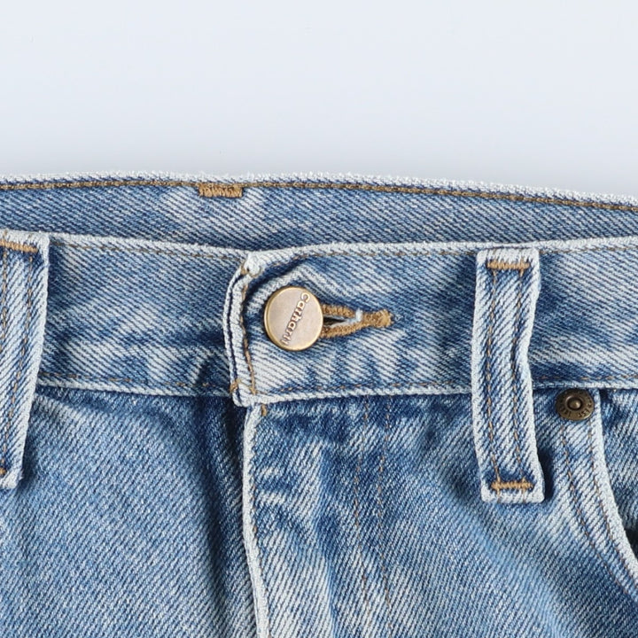 Carhartt Traditional FIT Straight Denim Pants for Men, W35 equivalent cotton blue type Vintage Second Hand