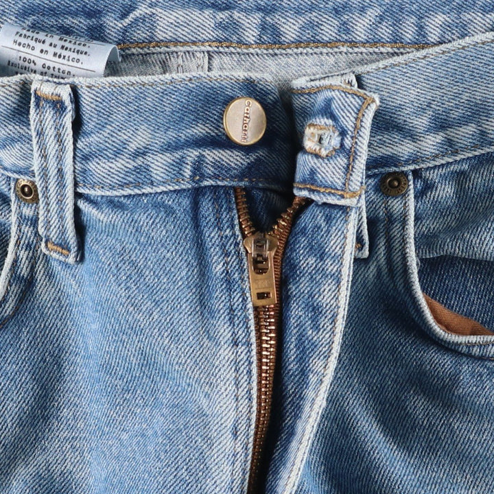 Carhartt Traditional FIT Straight Denim Pants for Men, W35 equivalent cotton blue type Vintage Second Hand