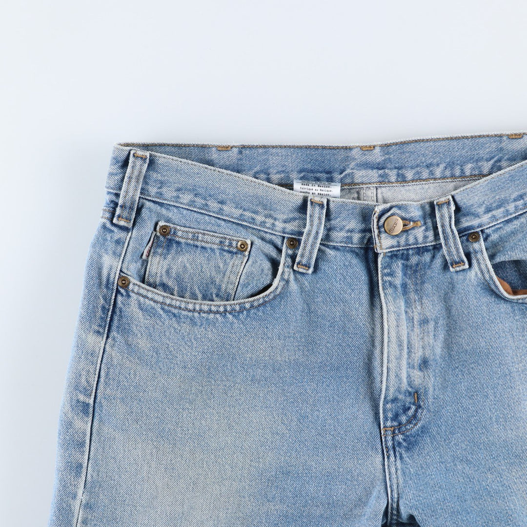 Carhartt Traditional FIT Straight Denim Pants for Men, W35 equivalent cotton blue type Vintage Second Hand