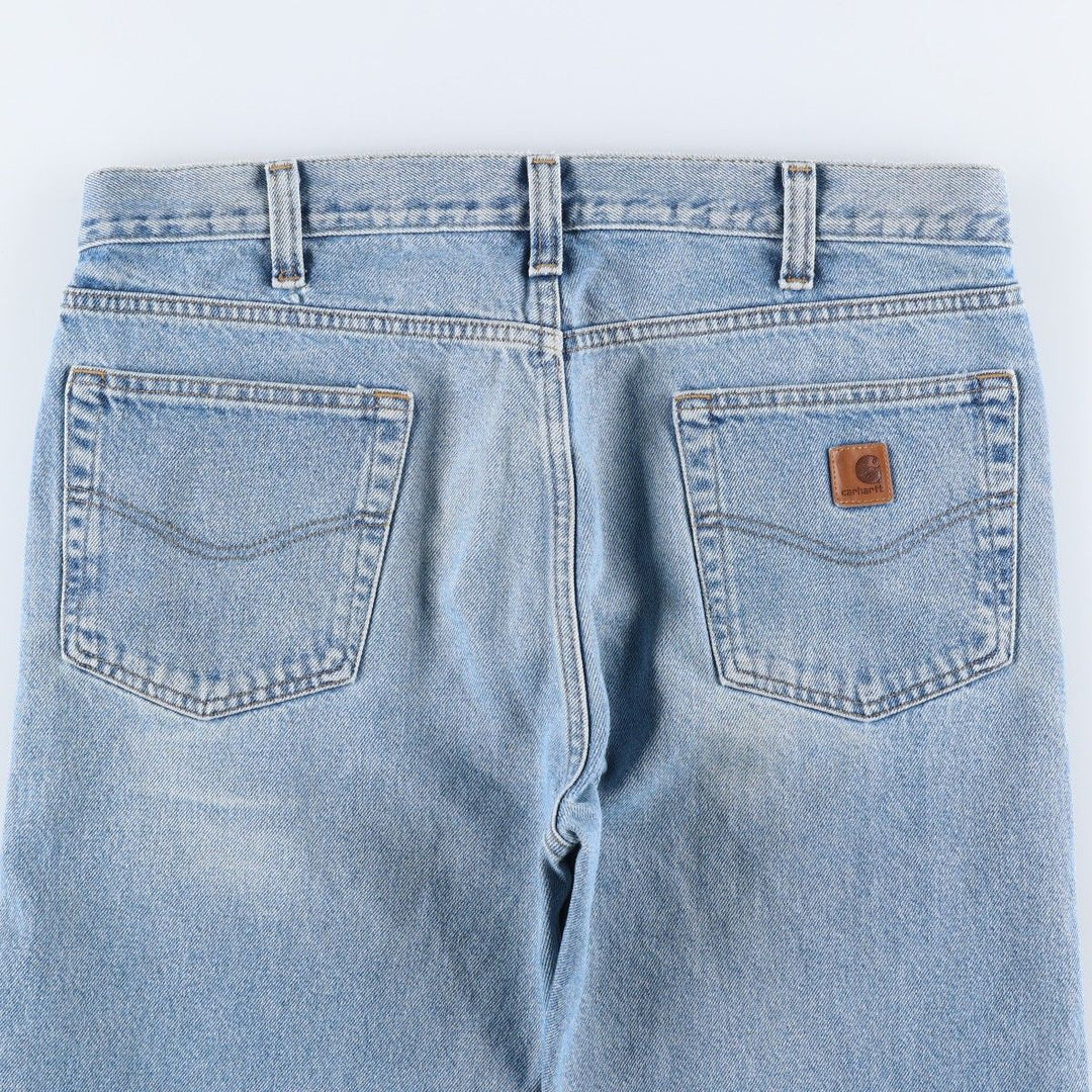 Carhartt Traditional FIT Straight Denim Pants for Men, W35 equivalent cotton blue type Vintage Second Hand