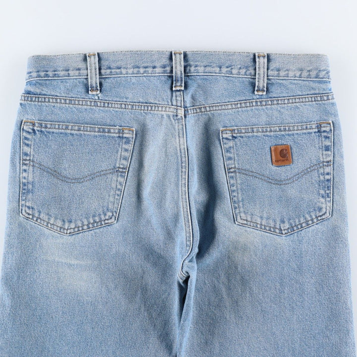 Carhartt Traditional FIT Straight Denim Pants for Men, W35 equivalent cotton blue type Vintage Second Hand