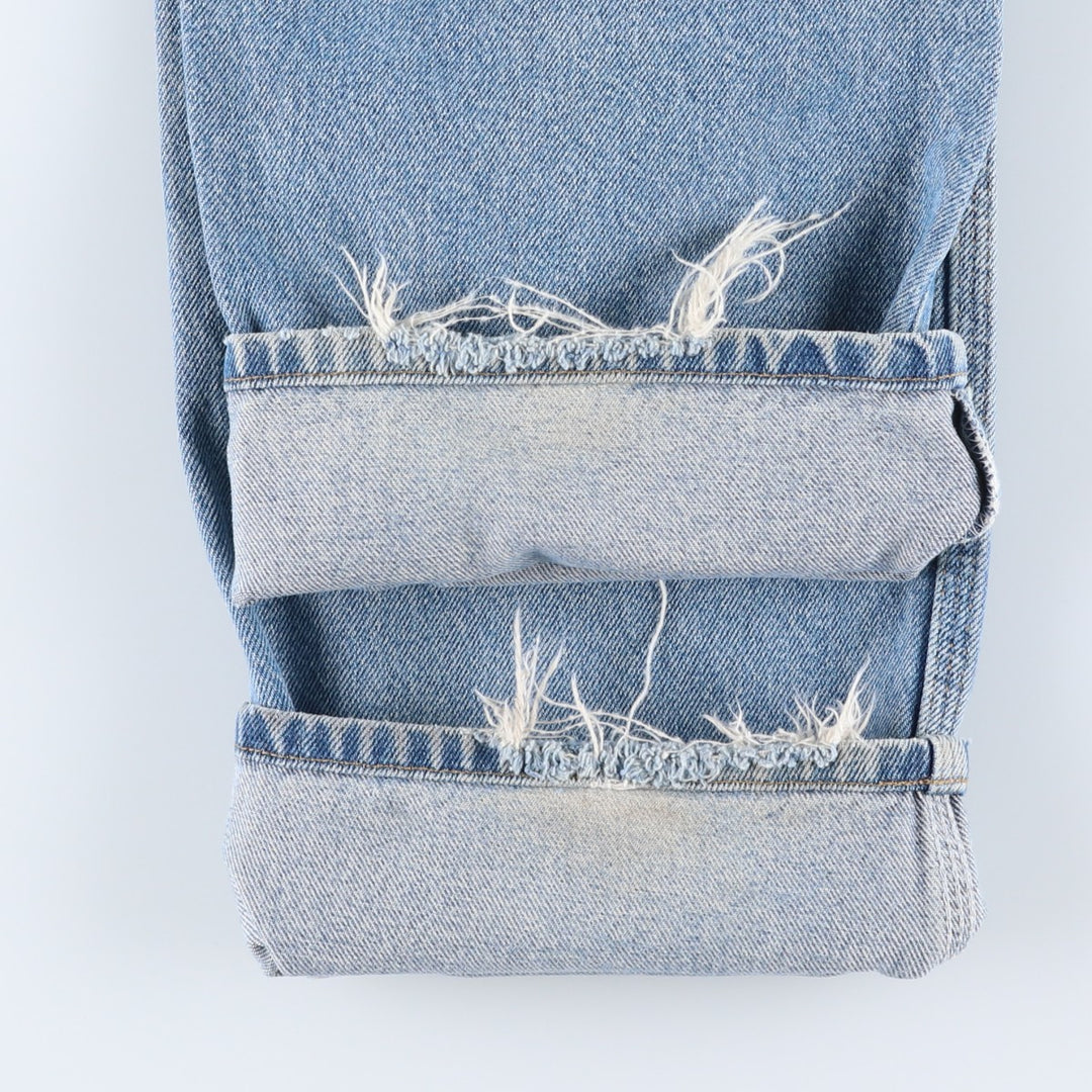 Carhartt Traditional FIT Straight Denim Pants for Men, W35 equivalent cotton blue type Vintage Second Hand