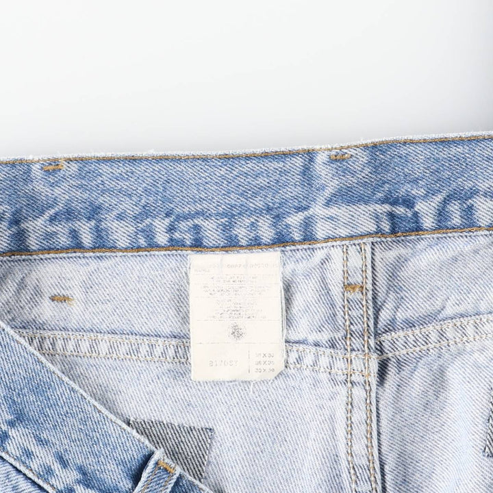 Carhartt Tapered Denim Pants for Men, W36 unclear blue type Vintage Second Hand