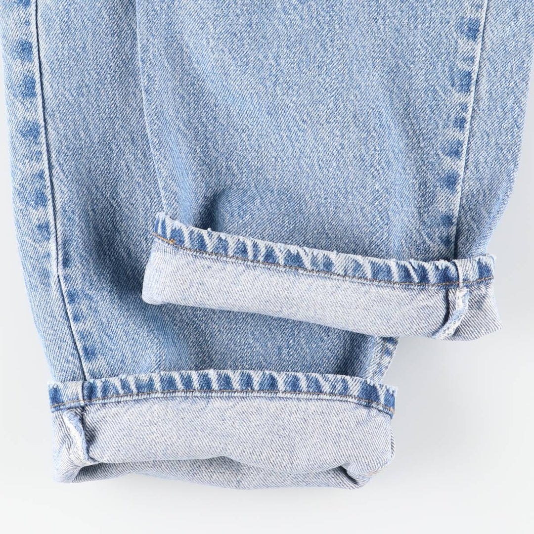Carhartt Tapered Denim Pants for Men, W36 unclear blue type Vintage Second Hand