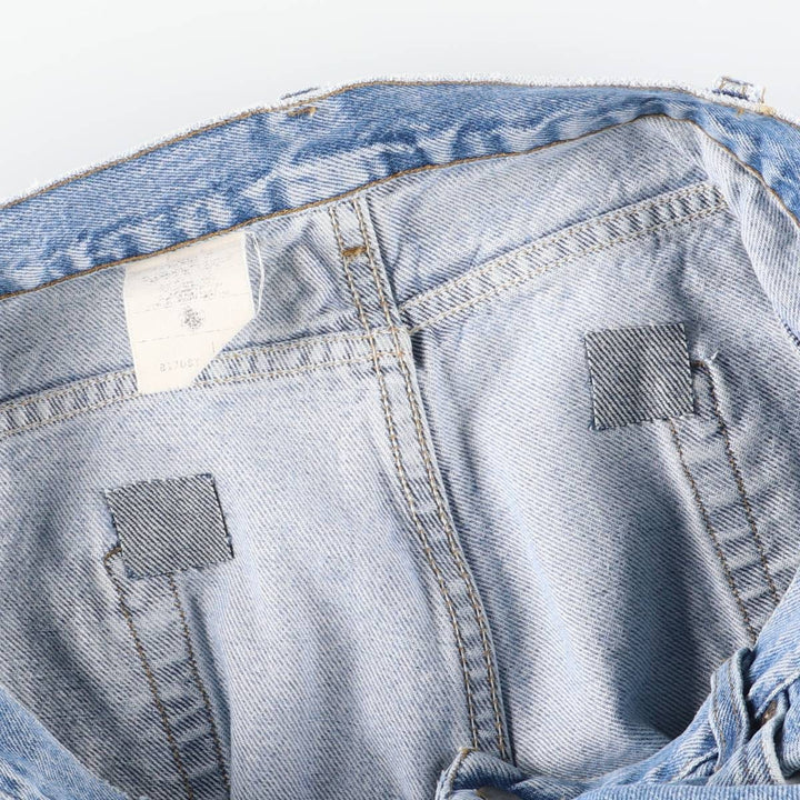 Carhartt Tapered Denim Pants for Men, W36 unclear blue type Vintage Second Hand