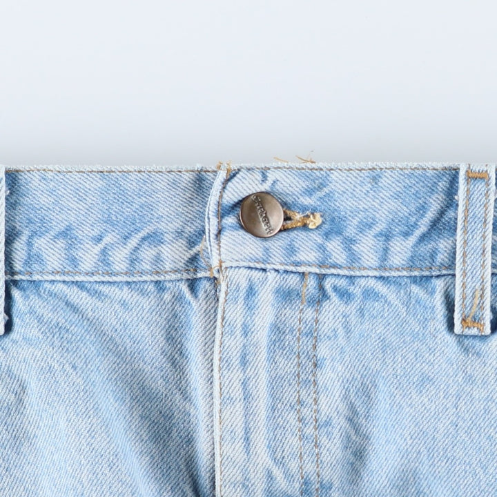 Carhartt Tapered Denim Pants for Men, W35 equivalent unclear blue type Vintage Second Hand
