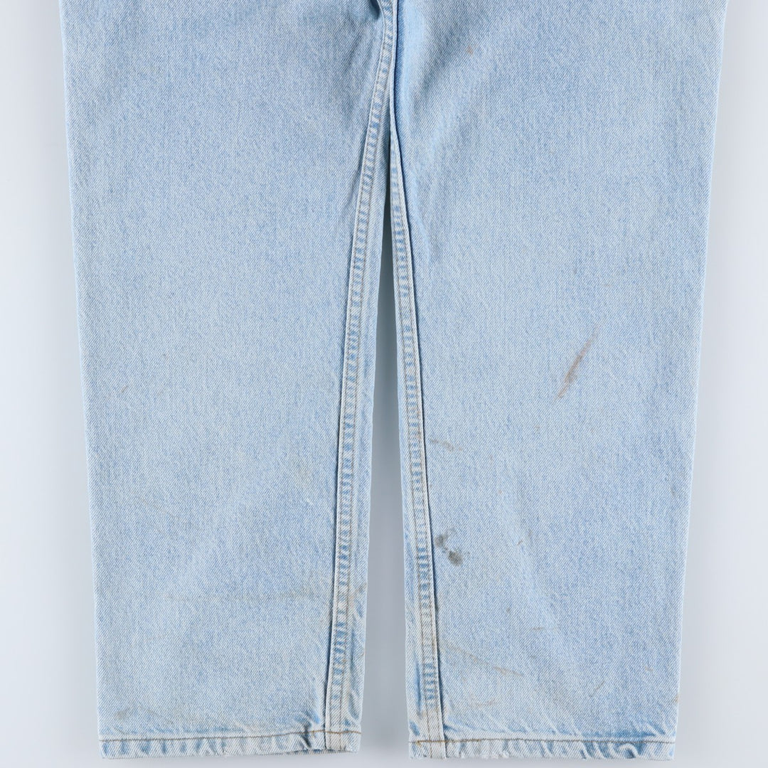Carhartt Tapered Denim Pants for Men, W35 equivalent unclear blue type Vintage Second Hand