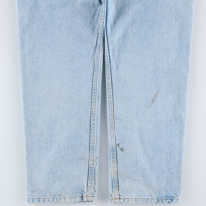 Carhartt Tapered Denim Pants for Men, W35 equivalent unclear blue type Vintage Second Hand