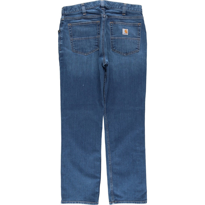 Carhartt Relaxed Fit Straight Denim Pants for Men, W32 equivalent cotton blue type Vintage Second Hand