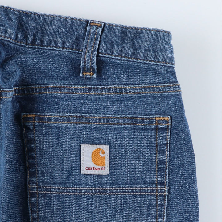 Carhartt Relaxed Fit Straight Denim Pants for Men, W32 equivalent cotton blue type Vintage Second Hand