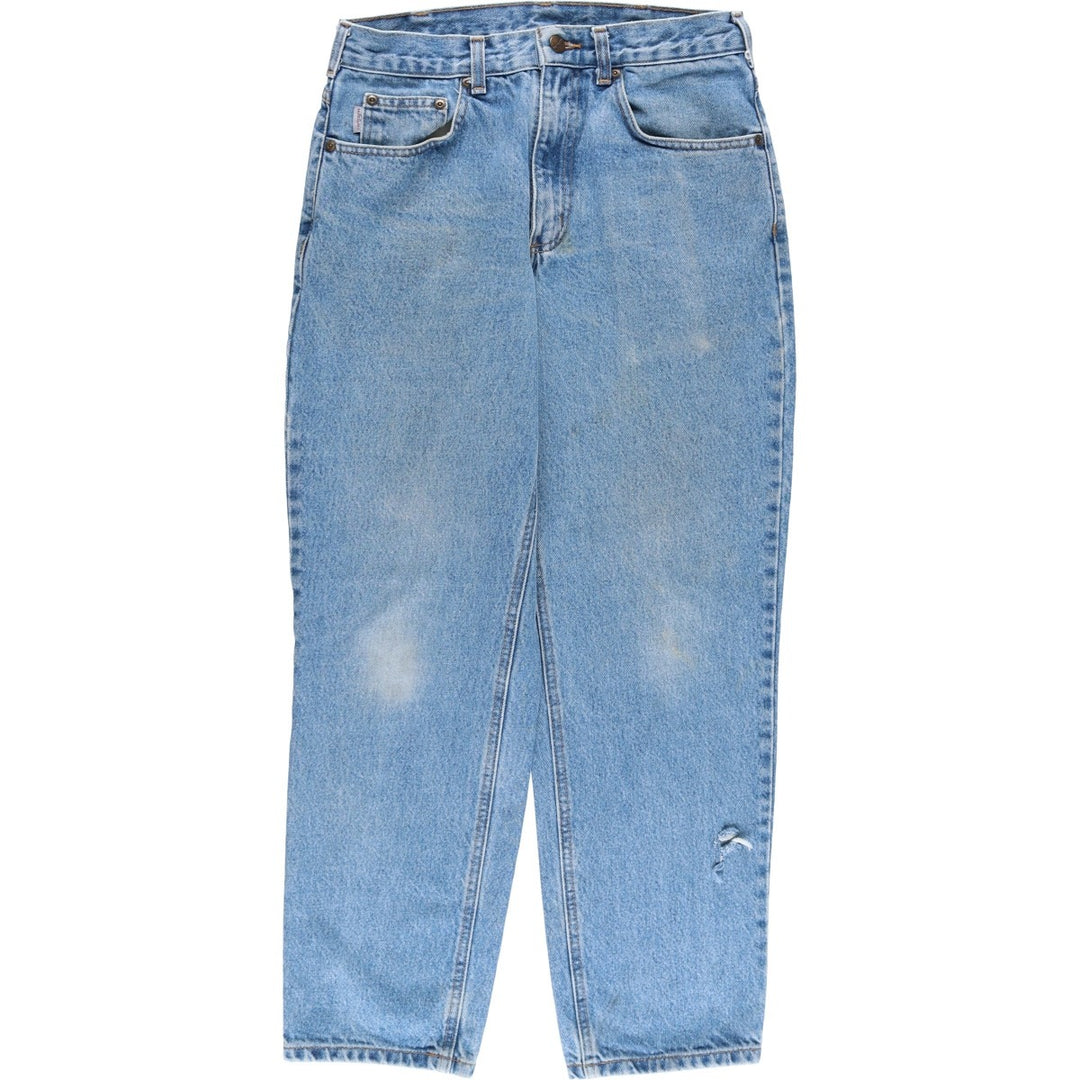 Carhartt Tapered Denim Pants for Men, W30 equivalent cotton blue type Vintage Second Hand