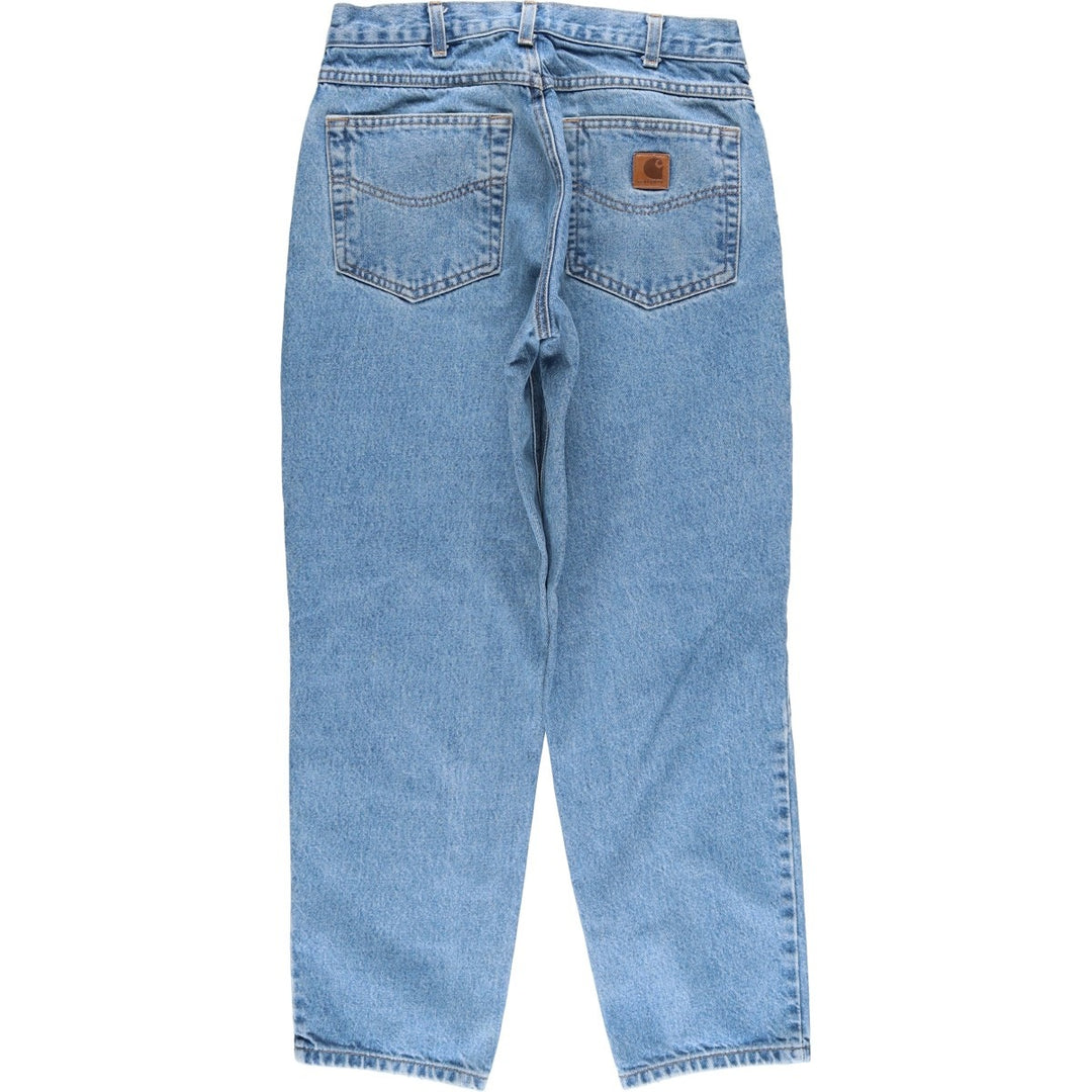 Carhartt Tapered Denim Pants for Men, W30 equivalent cotton blue type Vintage Second Hand