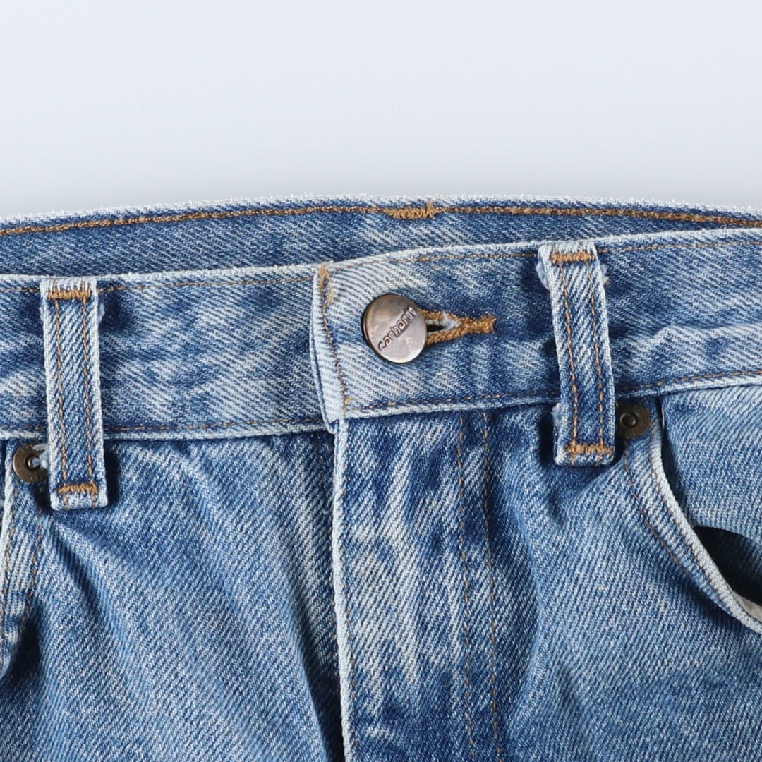 Carhartt Tapered Denim Pants for Men, W30 equivalent cotton blue type Vintage Second Hand