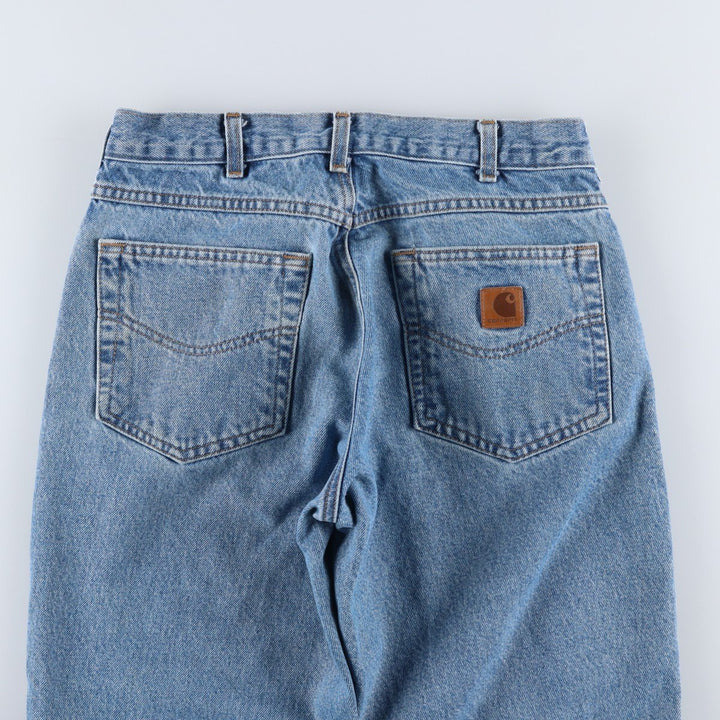 Carhartt Tapered Denim Pants for Men, W30 equivalent cotton blue type Vintage Second Hand