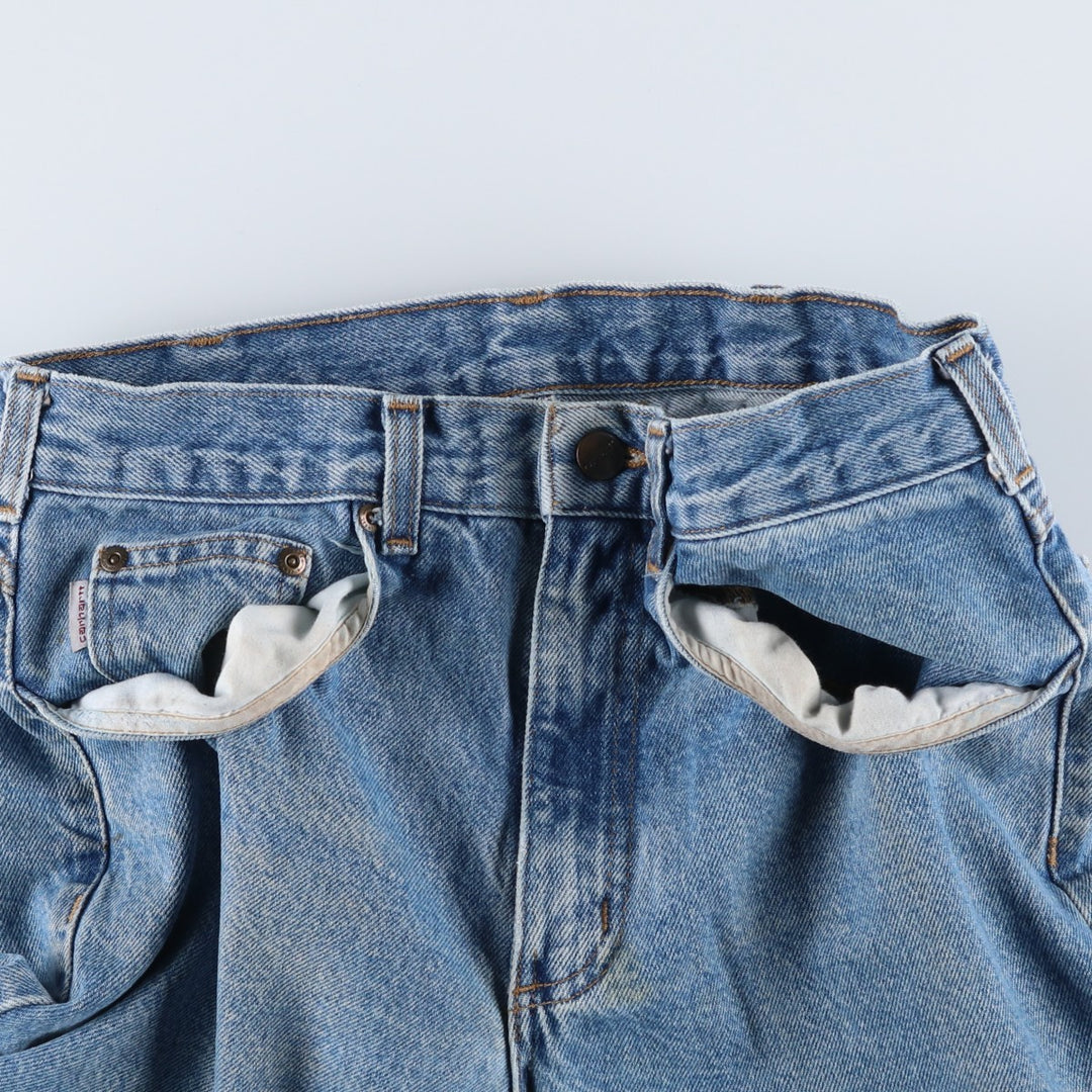 Carhartt Tapered Denim Pants for Men, W30 equivalent cotton blue type Vintage Second Hand