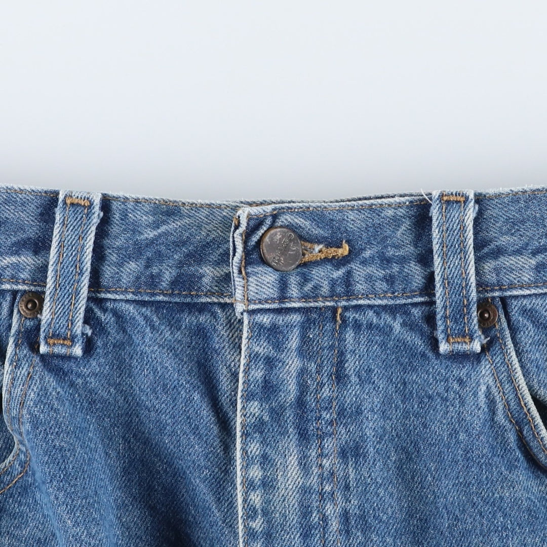Carhartt Straight Denim Pants for Men, W32 equivalent unclear blue type Vintage Second Hand