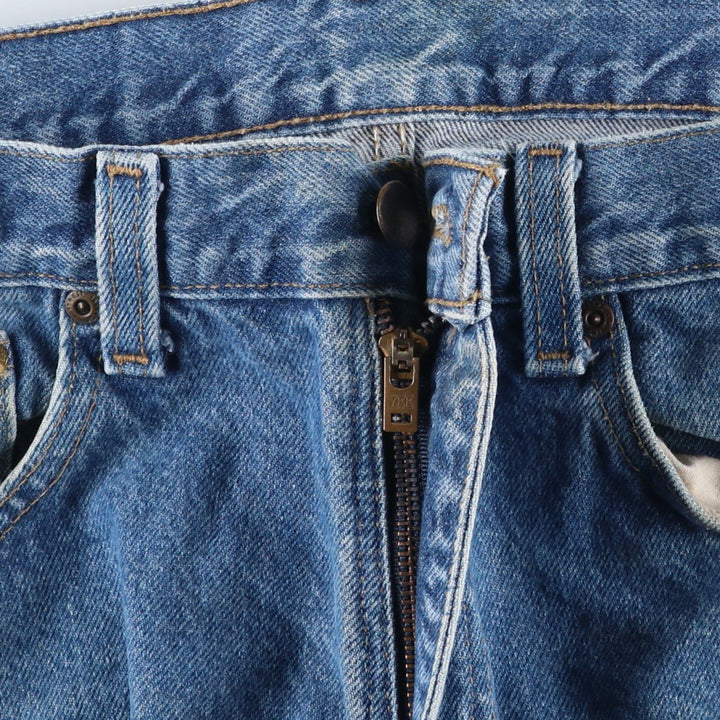 Carhartt Straight Denim Pants for Men, W32 equivalent unclear blue type Vintage Second Hand
