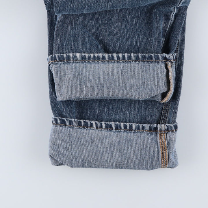 Carhartt Relaxed Fit Straight Denim Pants for Men, W32 equivalent cotton navy blue type Vintage Second Hand