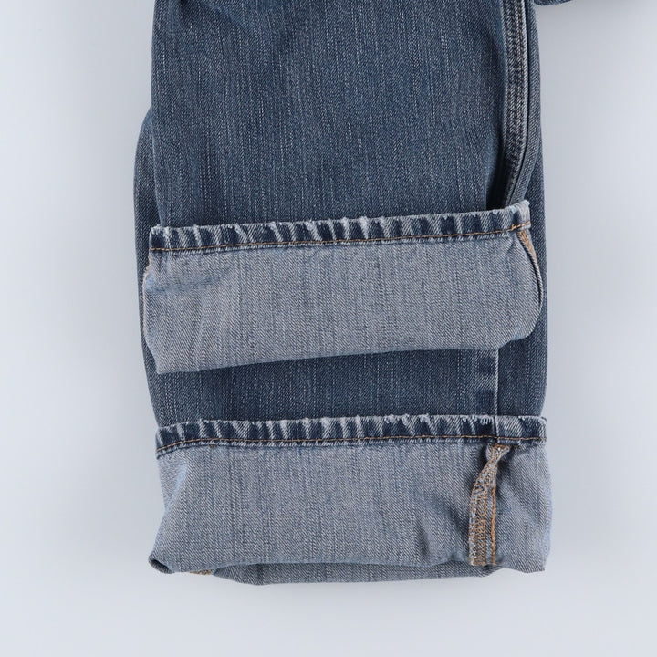 Carhartt Relaxed Fit Straight Denim Pants for Men, W32 equivalent cotton navy blue type Vintage Second Hand
