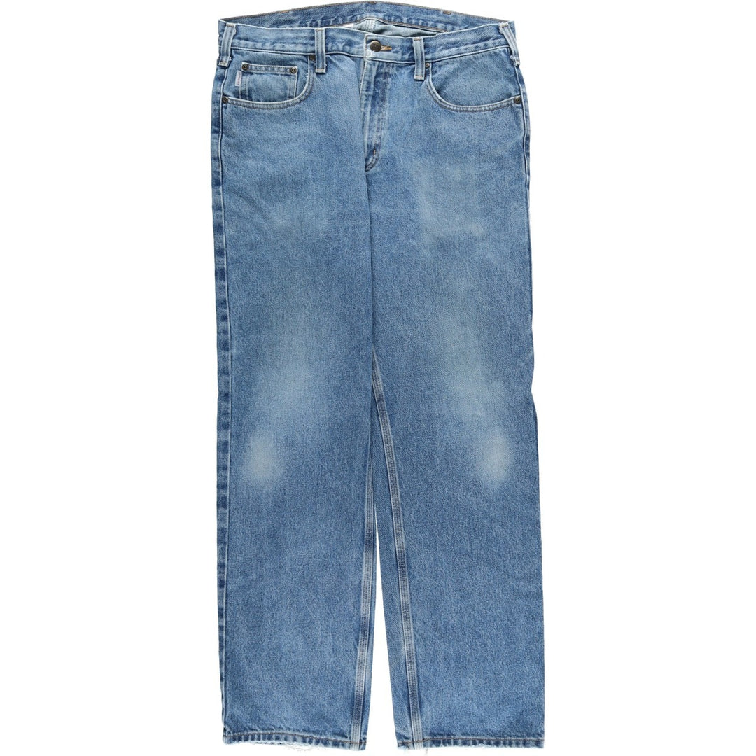 Carhartt Straight Traditional Fit Denim Pants, Men's, Size 34 cotton blue type Vintage Second Hand