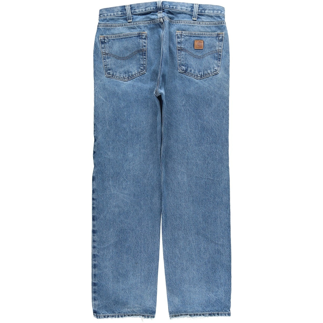 Carhartt Straight Traditional Fit Denim Pants, Men's, Size 34 cotton blue type Vintage Second Hand
