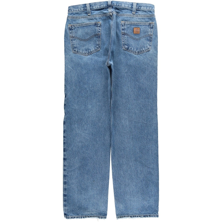 Carhartt Straight Traditional Fit Denim Pants, Men's, Size 34 cotton blue type Vintage Second Hand