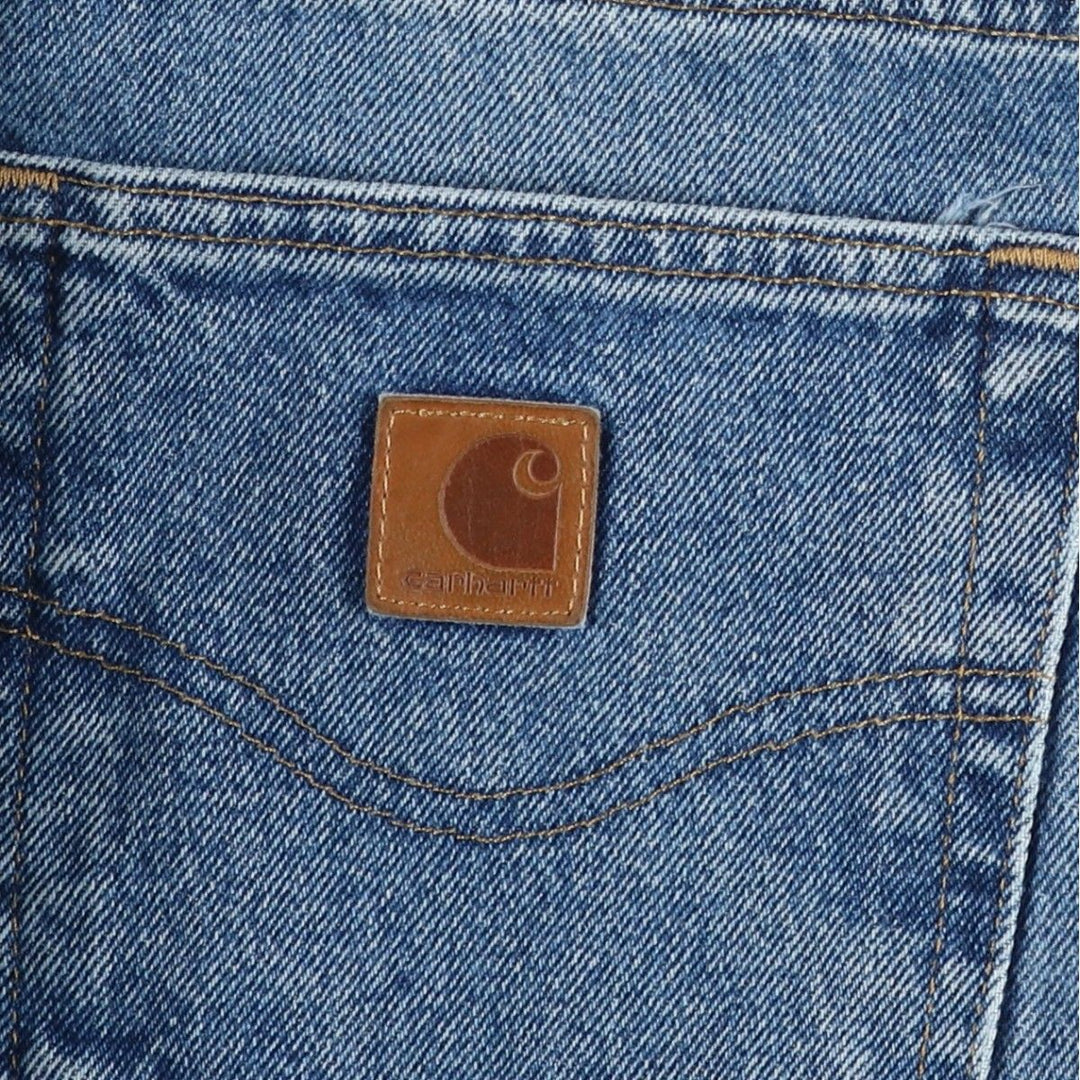 Carhartt Straight Traditional Fit Denim Pants, Men's, Size 34 cotton blue type Vintage Second Hand