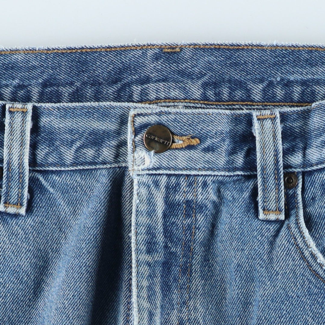 Carhartt Straight Traditional Fit Denim Pants, Men's, Size 34 cotton blue type Vintage Second Hand