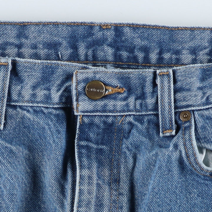 Carhartt Traditional FIT Tapered Denim Pants Men's W34 cotton blue type Vintage Second Hand