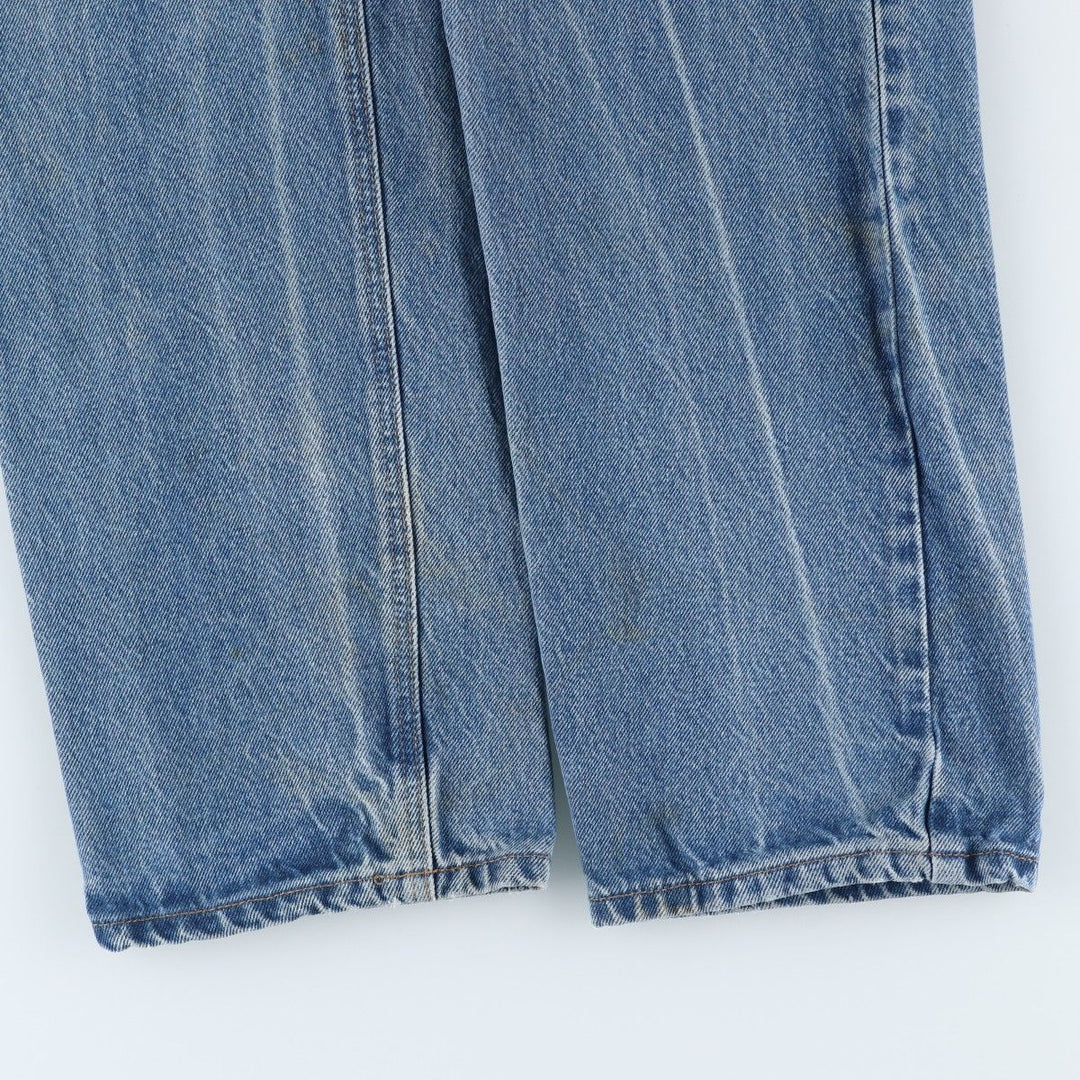 Carhartt Traditional FIT Tapered Denim Pants Men's W34 cotton blue type Vintage Second Hand